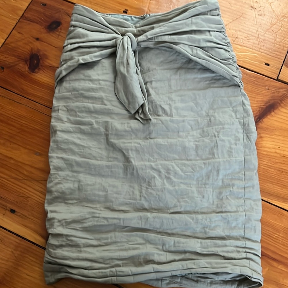 Nicole Miller Ruched Skirt